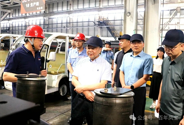高拓到云鼎（中国）重科调研指导科技创新工作